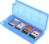 Spel Opberg-Box geschikt voor 8 Nintendo Switch + 2 SD Cards Blauw