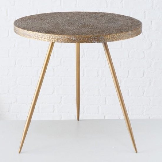 Verlengbare Gordijnroede Kit (L120 - L210 cm/ D28 mm) Florence Goud - Accessoires en gordijnroedes