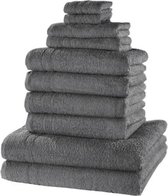 EFLO® 10-delige Set Handdoeken - Goed absorberend - Katoen