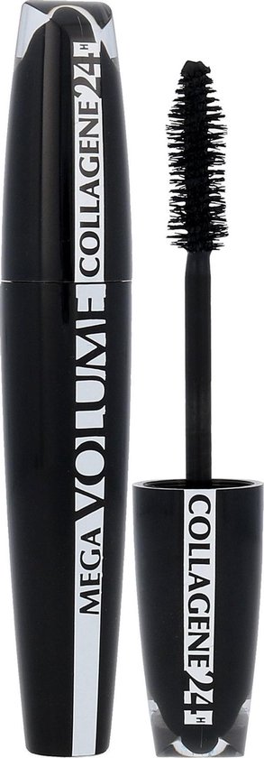 L'Oréal Paris Mega Volume Collageen 24H Mascara - Zwart
