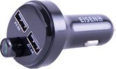 Eisenz EZ257 Bluetooth FM transmitter, CarKit , bluetooth mp3 player Play Modes / Hands-free Bellen / TF Kaart / USB Auto Lader / USB Flash Drive / AUX Input / Bluetooth Carkit