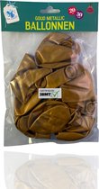 3BMT Ballon goud metallic - 20 stuks - 30 centimeter