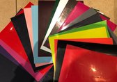 Plottermoon| Regenboogpakket Flock | Silhouette | Brother | Cricut joy |  Flex | Vinyl | Plotter