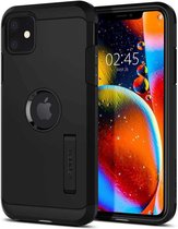 Spigen Tough Armor Case - Telefoonhoesje - Hoesje - Apple iPhone 11 - Zwart