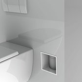 Inbouw Toilet Reserve Rolhouder - Wit - Stock4Rolls