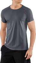 FALKE Active T-Shirt Heren 38929 - Grijs 3717 concrete Heren - M/L