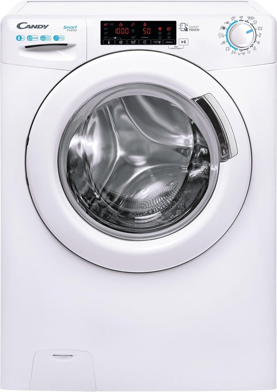 Wasmachine: Candy Smart Inverter CS 128TXME-S wasmachine Voorbelading 8 kg 1200 RPM A Wit, van het merk Candy