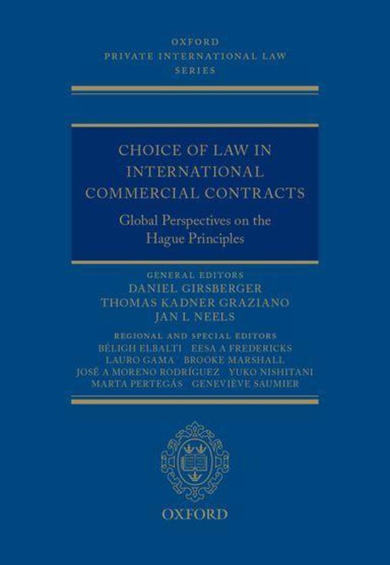 Oxford Private International Law Series - Choice of Law in I ... - cover