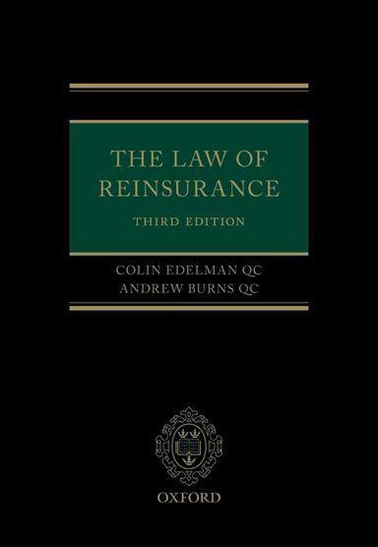 The Law of Reinsurance - cover