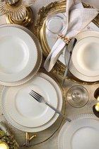 Kutahya porselein RON GOLD serviesset (24 delig) 6 personen - BNIRN24Y2520