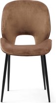 Riviera Maison Eetkamerstoel Velvet - Mr. Beekman Dining Chair - Goud