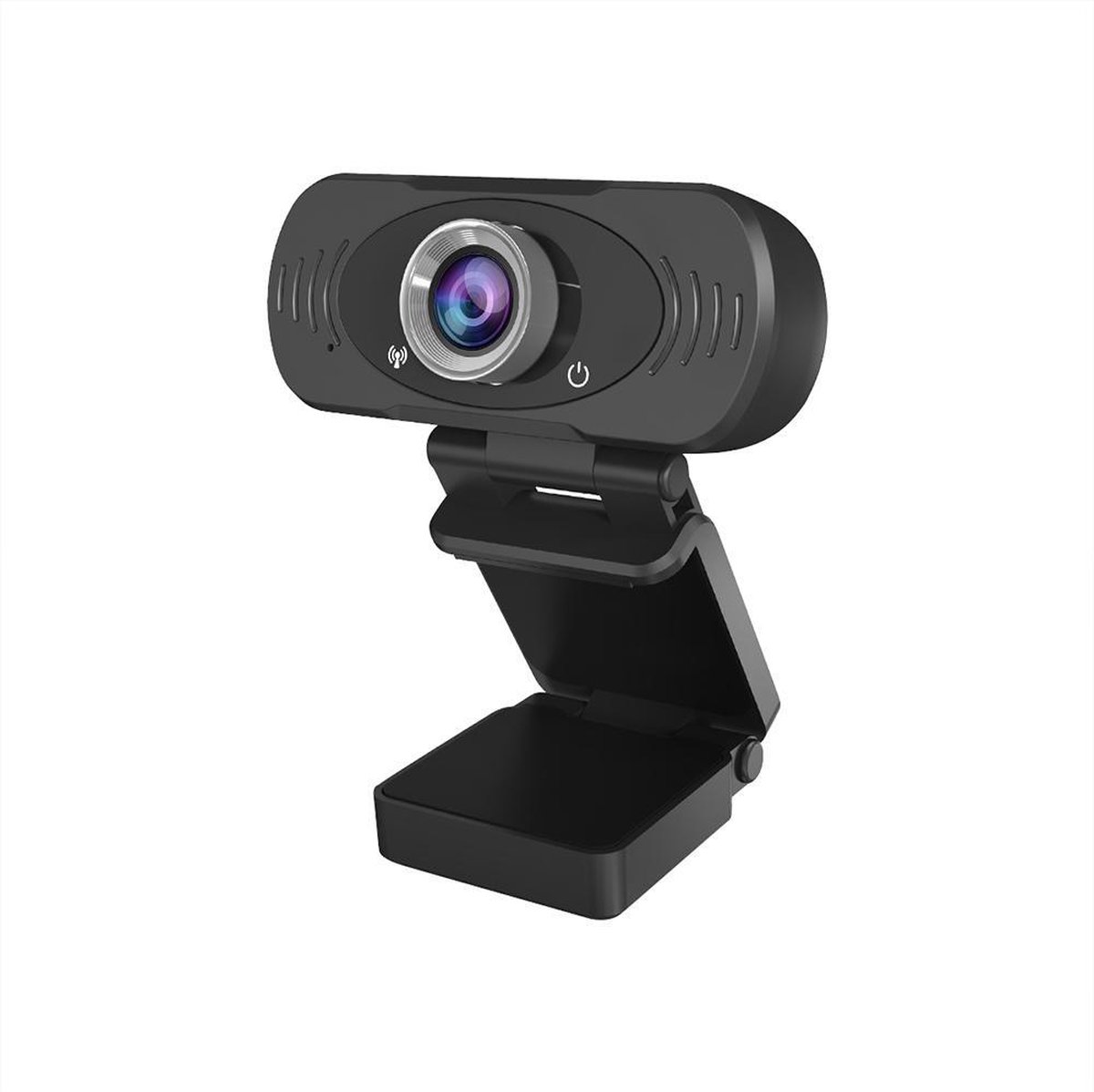 Adamant Webcam - 5 Megapixels Professionele Webcam Voor PC - 1920x1080 - FULL HD Met Microfoon - 30FPS - Autofocus Vision - Windows & Mac - Geschikt Voor Gaming/Streaming - Webcam Cover - Webcam Voor School