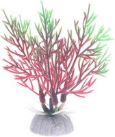 Hiden | Kunstmatige Aquarium plant - Aquascaping - Vissen - Plantdecoratie | Rode struik