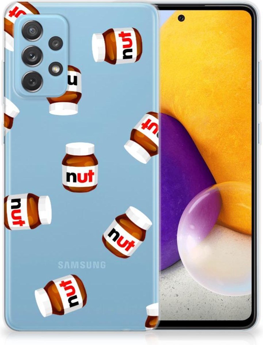 Samsung Galaxy A72 Siliconen Case Nut Jar