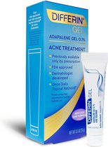 Differin, Adapalene Gel 0.1 %, Acne Treatment, 0.5 oz - 15g