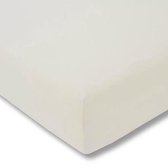 Hoeslaken Jersey 2-persoons - 160/180x200x30 - 100% katoen - Crème