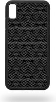 Black triangular inception Telefoonhoesje - Apple iPhone Xs Max