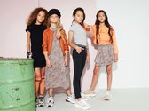 Nobell' Meisjes rokken Nobell' Noa short skirt with fancy frill in ginger 146/152