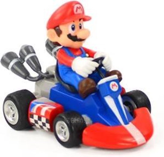Helderheid mogelijkheid Redding Super Mario Kart Auto - Mario Race - Pull Back Car - Kindercadeau -  Nintendo Switch -... | bol.com