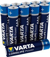 Varta AAA Longlife Batterijen - 12 stuks