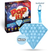 Pop It Fidget Toys Pakket Glow In The Dark PopIt en Mesh and Marble - Diamant - TikTok Speelgoed voor Kinderen - Ecomtrends®