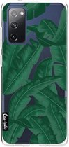 Casetastic Samsung Galaxy S20 FE 4G/5G Hoesje - Softcover Hoesje met Design - Banana Leaves Print