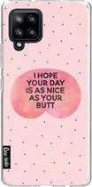 Casetastic Samsung Galaxy A42 (2020) 5G Hoesje - Softcover Hoesje met Design - Nice Butt Print