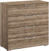 Beter Bed Select commode Sydney met 4 laden breed - 80 x 80 x 42 cm - sanremo