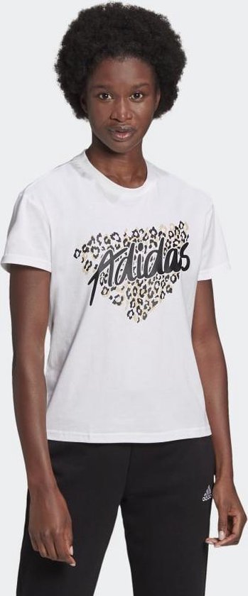 adidas leopard print tee