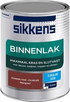 Sikkens Binnenlak - Verf - Zijdeglans - Mengkleur - Zweeds rood - C4.40.20 - 1 liter