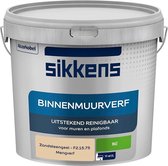 Sikkens - Binnenmuurverf - Muurverf - Mengkleur - Zandsteengeel - F2.15.75 - 5 Liter