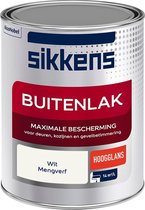 Sikkens Buitenlak - Verf - Hoogglans - Mengkleur - Wit - 1 liter