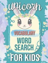 Unicorns Vocabulary Word Search for Kids
