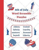 4th of July Word Scramble Puzzles