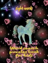 words sight word search puzzles book for kids