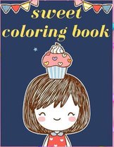 sweet coloring book