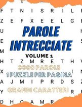 Parole intrecciate 3000 parole 1 puzzle per pagina grandi caratteri