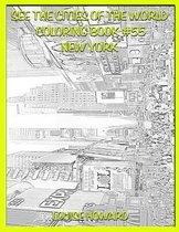 See the Cities of the World Coloring Book #55 New York