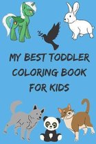 My best toddler coloring book for kids