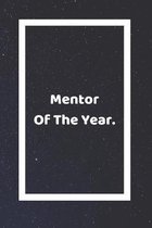 Mentor Of The Year
