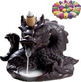 Winkrs - Wierookhouder Kleine Draak - Backflow Incense Burner - Keramiek