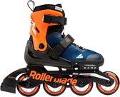 Rollerblade Inlineskates - Maat 36.5-40.5 - Unisex - donkerblauw/zwart/oranje