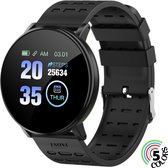 Ynona® Sports Products Smartwatch Oem 119 Plus - Horloge - Dames & Heren - Sporthorloge - 5 Kleuren - Bluetooth - Zwart