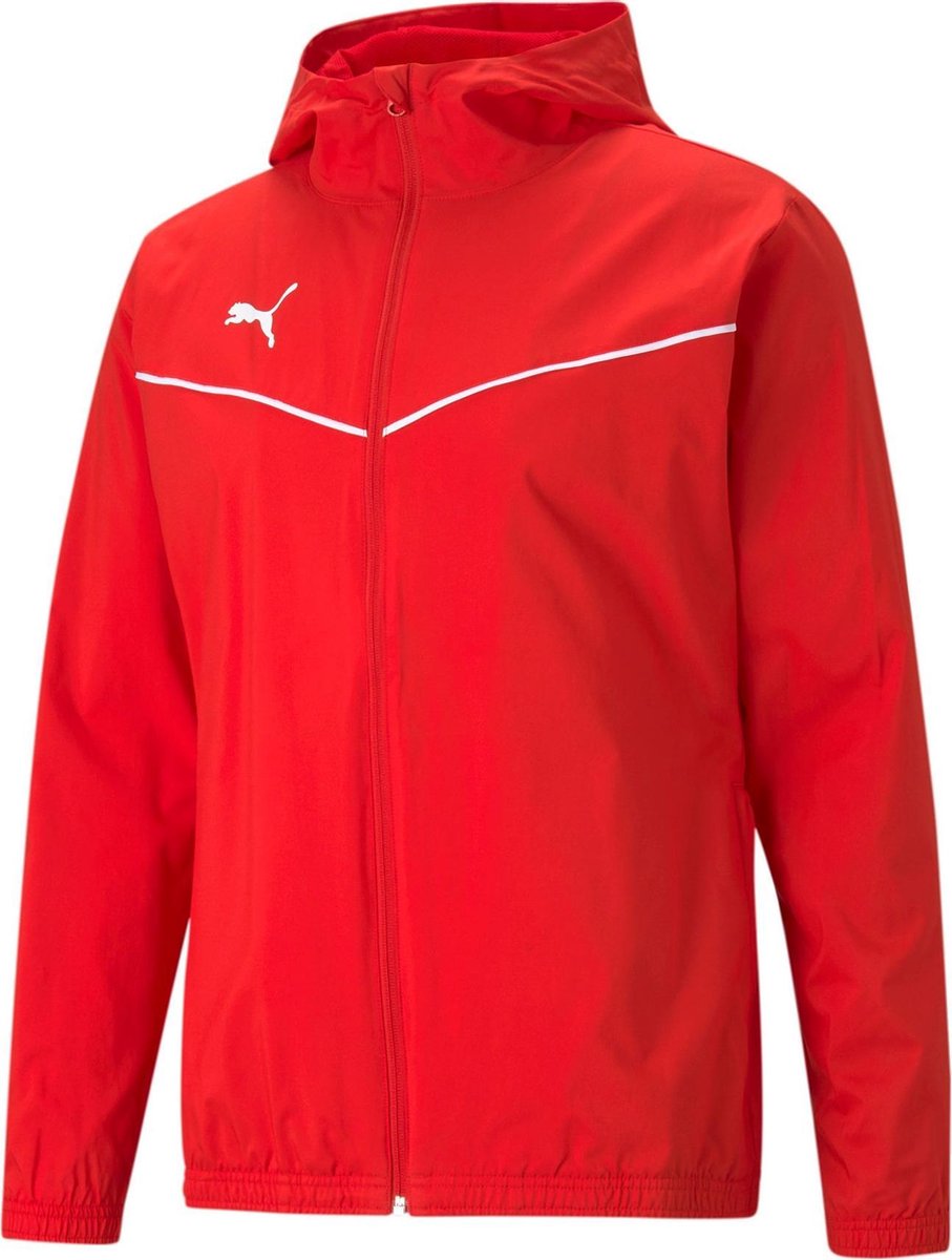 Puma Puma Teamrise Regenjas Sportjas - Maat XXL  - Mannen - rood