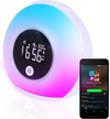foto van Wake up light - Speaker radio - Slaaphulpen - Bluetooth - Nachtlampje - Digitale wekker - Wekker - Ambilight - Radio's