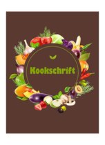 Kookschrift - Bruin - Recepten - Favoriete Recepten - Kookboek - Softcover - Elastiek - Cadeau