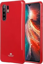 GOOSPERY PEARL JELLY TPU anti-val en kras hoesje voor Huawei P30 Pro (rood)
