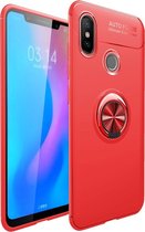 lenuo Shockproof TPU Case voor Xiaomi Mi 8, met onzichtbare houder