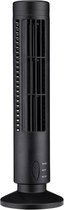Torentype USB Elektrische ventilator Bladloze airconditioningventilator (zwart)