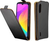 Voor Xiaomi Mi CC9 Zakelijke stijl Verticale Flip TPU + PU lederen tas met kaartsleuf (zwart)